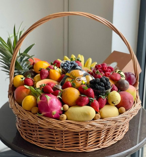 Большая фруктовая корзина
